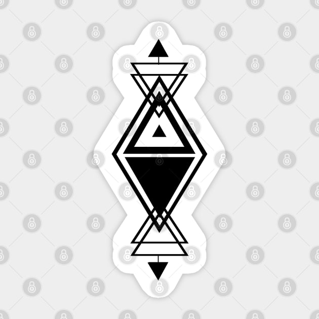 TRIANGLE ART Sticker by SAMUEL FORMAS